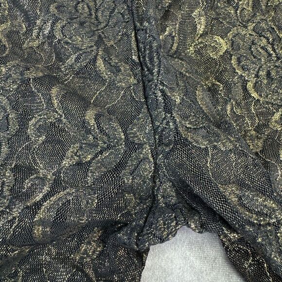 Gucci Floral Metallic Lace Tights Small - Picture 6 of 10